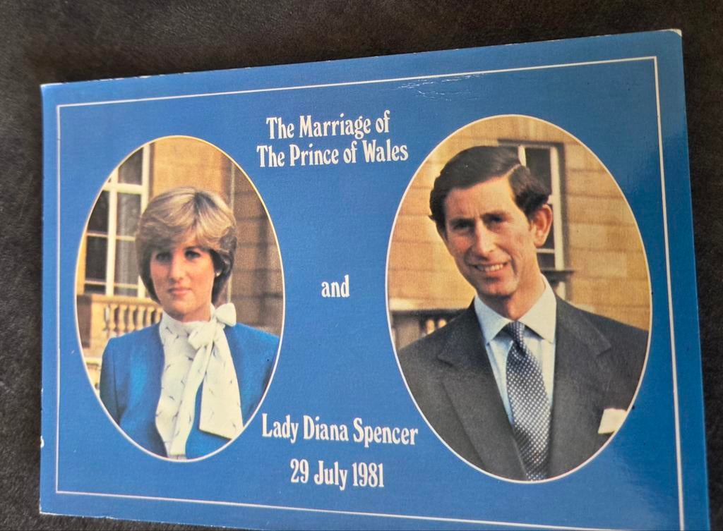 Prins Charles en Lady Diana Spencer, Verzamelen, Verzenden, 1980 tot heden, Ongelopen, Sterren en Beroemdheden