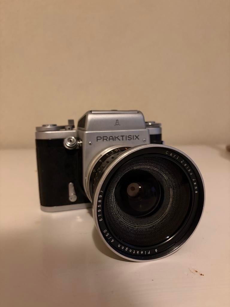 Praktisix (Pentacon Six) medium format analoog, Ophalen of Verzenden, Zo goed als nieuw, Spiegelreflex, Overige Merken
