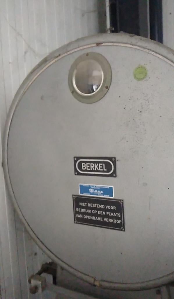 Berkel weegschaal, Ophalen, Minder dan 10 kg, Analoog, Zo goed als nieuw