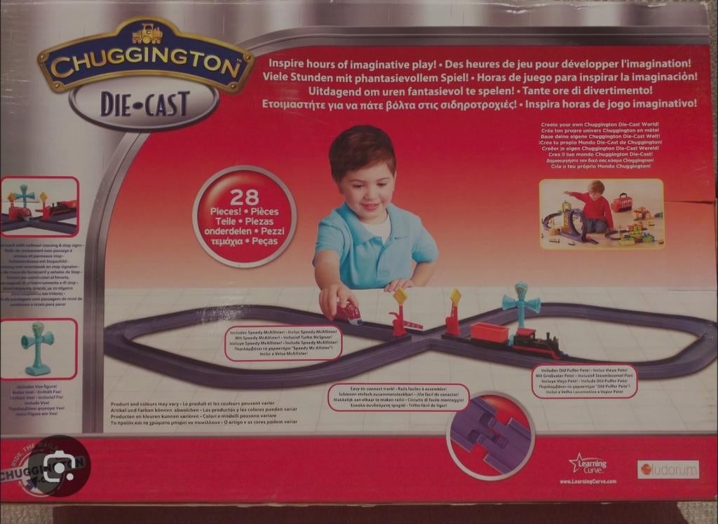 Chuggington Die cast  sets 3x, als nieuw, Overige merken, Onderdelen, Ophalen of Verzenden, Zo goed als nieuw