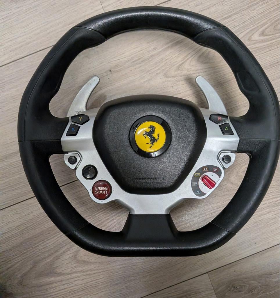 Thrustmaster Ferrari 458 stuur add-on, Ophalen of Verzenden, Zo goed als nieuw, Stuurtje of Sportattribuut, Xbox Series S