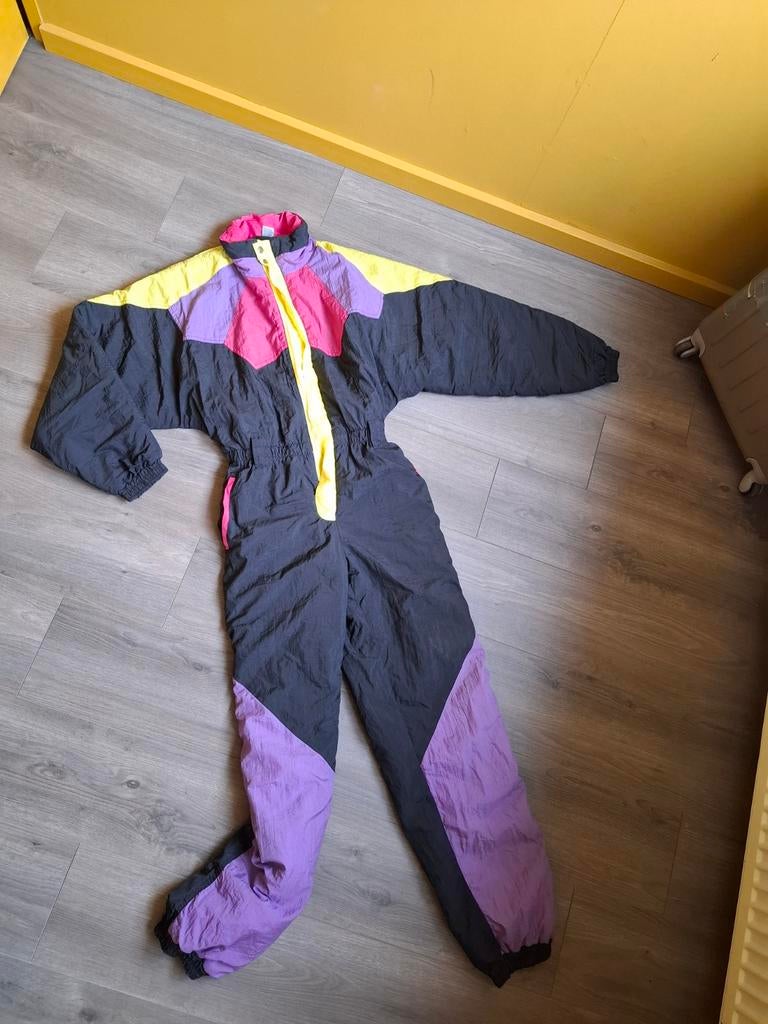 Retro skipak, Kostuum of Pak, Zwart, Ophalen of Verzenden, Zo goed als nieuw