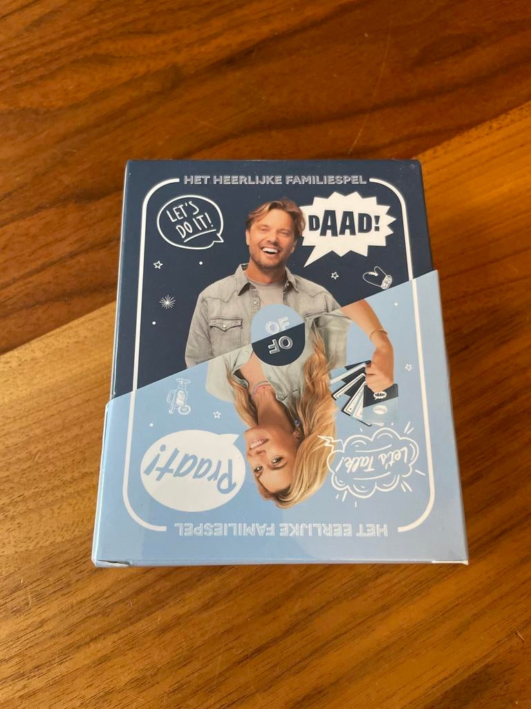 Praat! Of Daad! Wintereditie familiespel, Vijf spelers of meer, Ophalen of Verzenden, Nieuw