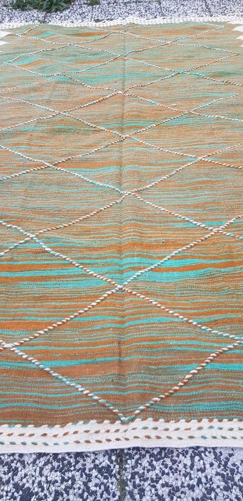 Handgeknoopt Berber kleed wol 316x201cm, 150 tot 200 cm, 200 cm of meer, Ophalen of Verzenden, Zo goed als nieuw