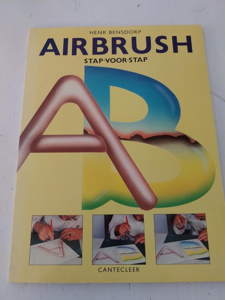 Airbrush - Stap voor stap, Ophalen of Verzenden, Nieuw, Tekenen en Schilderen, Henk Bendorf