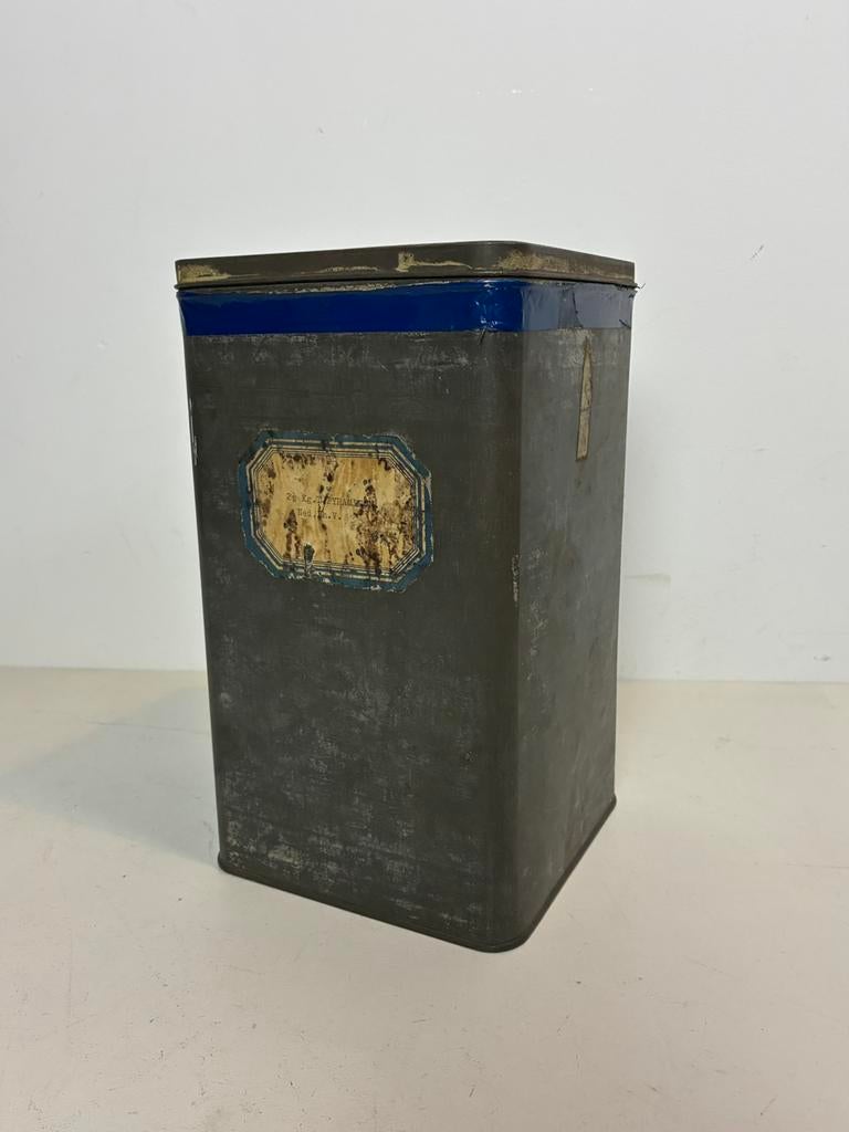 Antiek blik / apotheek / apothekersblik / medicijnblik, Verzamelen, Blikken, Gebruikt, Overige, Ophalen