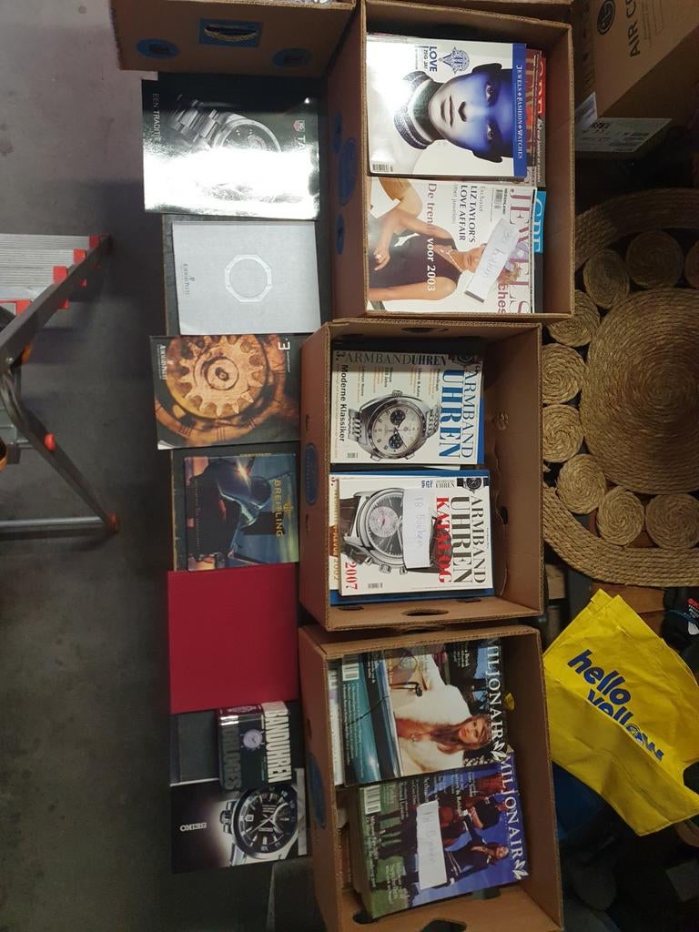 Horloge tijdschriften/boeken, Ophalen of Verzenden, Zo goed als nieuw, Overige merken