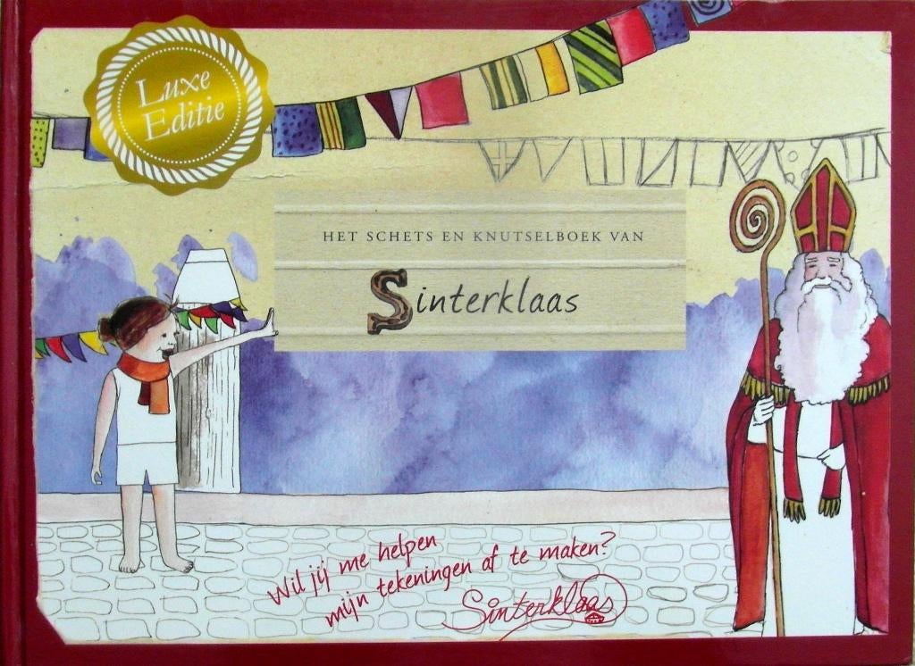 Het schets en knutselboek van Sinterklaas., Ophalen of Verzenden, Zo goed als nieuw, Fictie algemeen