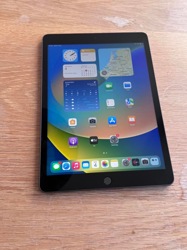 iPad 9 (2021) 64gb | A grade, 10 inch, Apple iPad, Zwart, 1 park way apple
