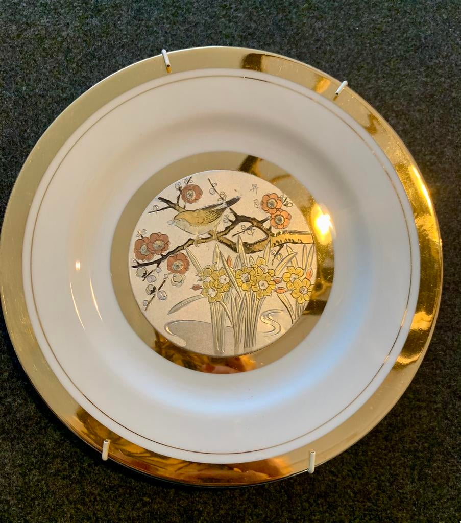 Chokin art wandbord, Ophalen of Verzenden