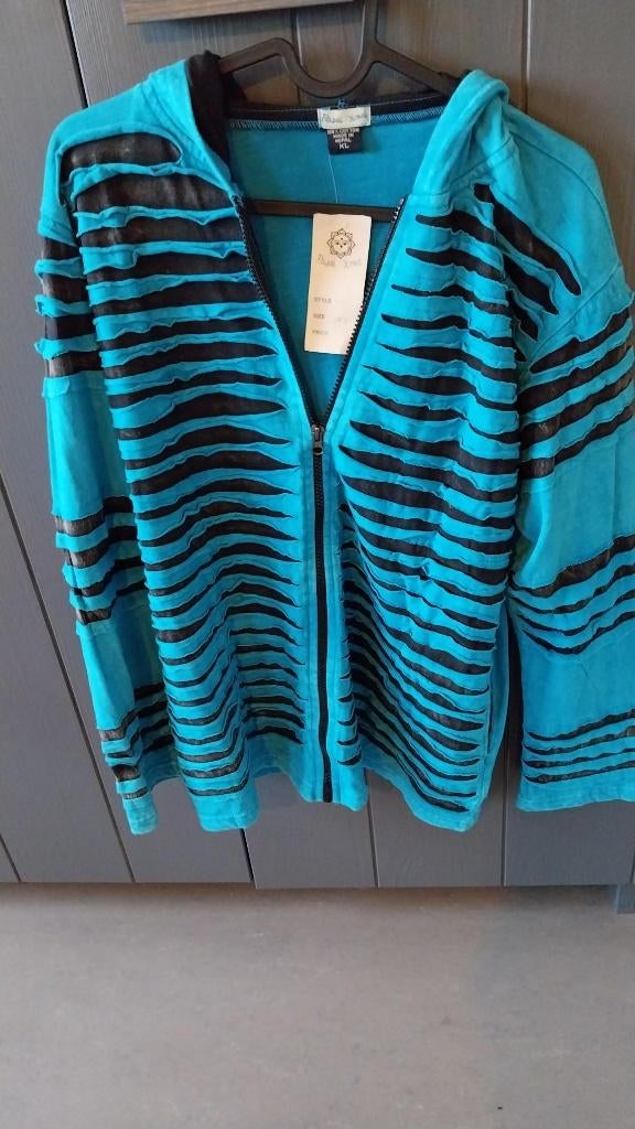 Nieuw vest Pasal Himal blauw zwart XL (valt als L), Ophalen of Verzenden, Nieuw, Maat 46/48 (XL) of groter, Blauw