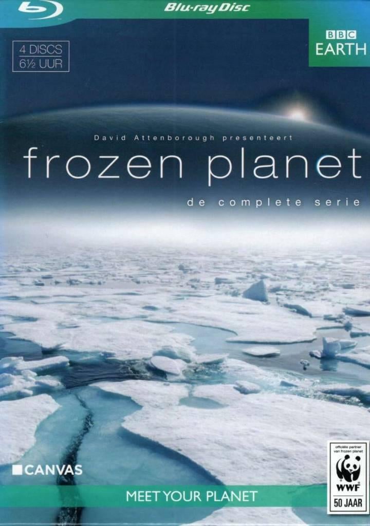 Frozen Planet (2011) 4 disc - complete serie - IMDB 9.0 - NL, Cd's en Dvd's, Blu-ray, Verzenden, Zo goed als nieuw, Info@dfw.nl