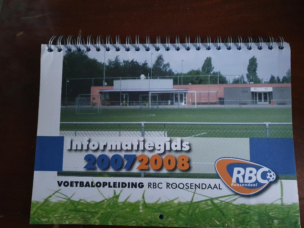 Informatiegids/Agenda RBC Roosendaal, Verzamelen, Sportartikelen en Voetbal, Ophalen of Verzenden, Nieuw, Overige binnenlandse clubs