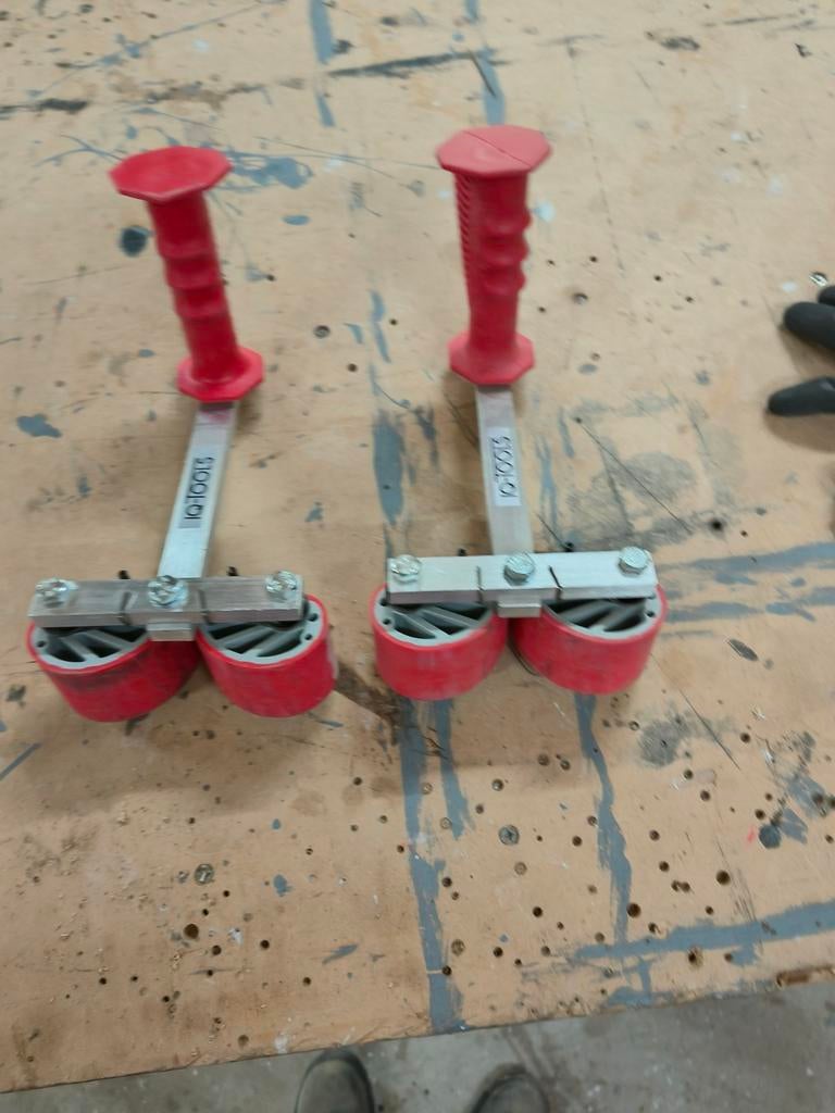 Platendragers - Set van 2 x2, Ophalen of Verzenden, Gebruikt