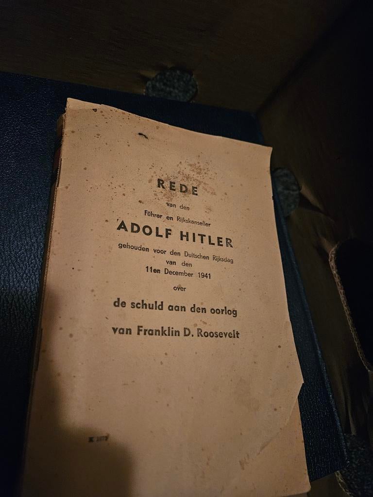 Rede Adolf Hitler 11 December 1941, Boeken, Ophalen of Verzenden