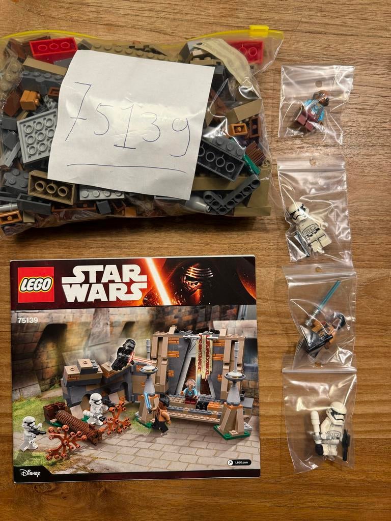 Lego Star Wars 75139 - Slag om Takodana, Ophalen of Verzenden, Gebruikt, Losse stenen, Lego