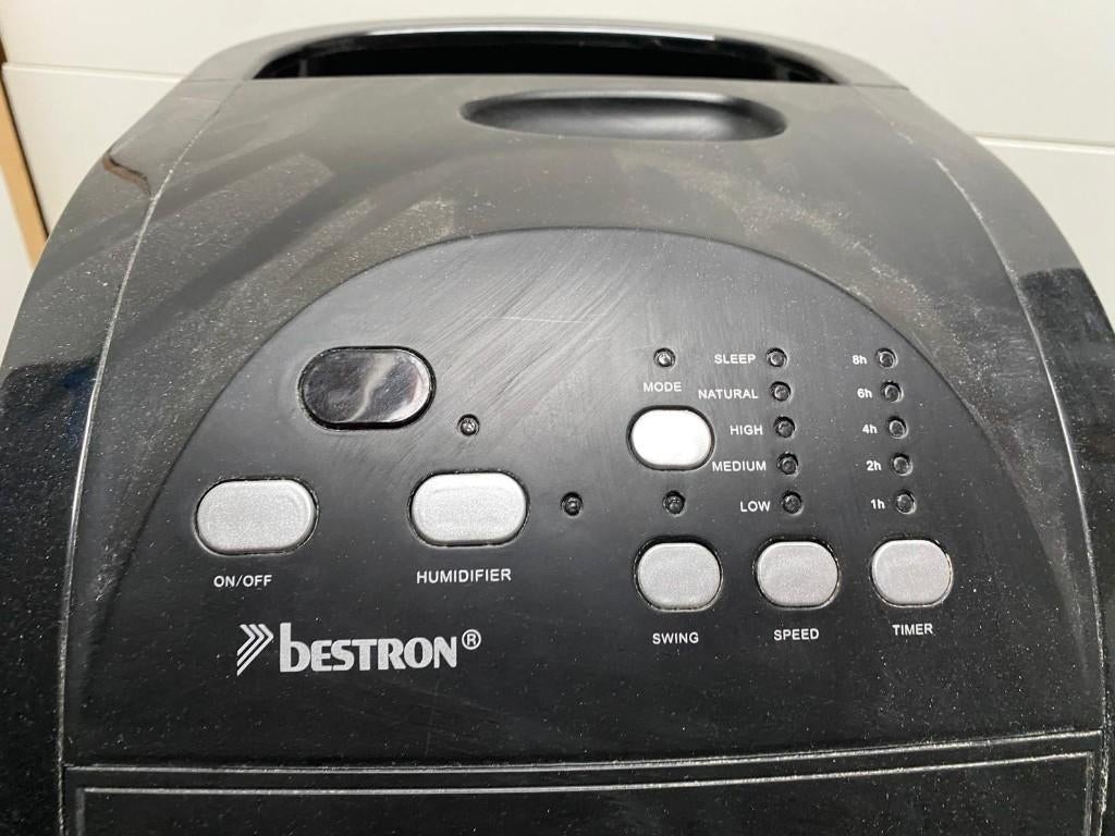 Bestron airkoeler – verkoeling zonder airco, Ophalen, Gebruikt, Minder dan 60 m³, 3 snelheden of meer