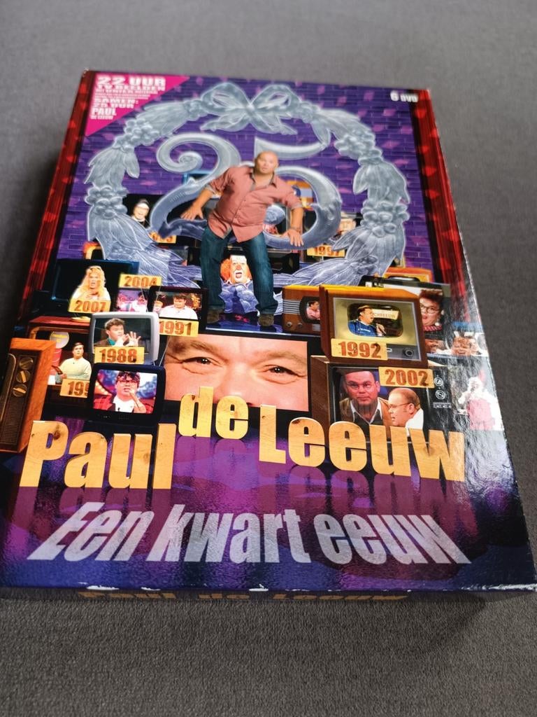 Paul de Leeuw een kwart eeuw - dvd, Alle leeftijden, Ophalen of Verzenden, Zo goed als nieuw, Stand-up of Theatershow