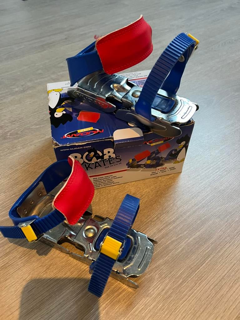 Chroom ijzers/kinder schaatsen, Overige typen, Ophalen of Verzenden, Zo goed als nieuw, Nijdam
