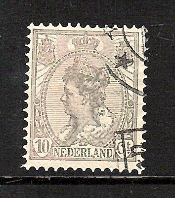 251 nvph 81 koningin Wilhelmina 1922 gebruikt zie scan., Ophalen of Verzenden, T/m 1940, Gestempeld