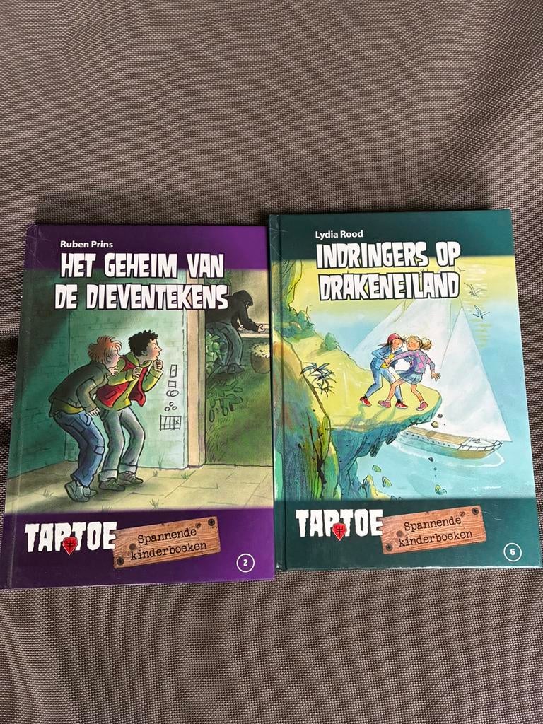 Taptoe boeken te koop, Ophalen, Gelezen, Fictie algemeen