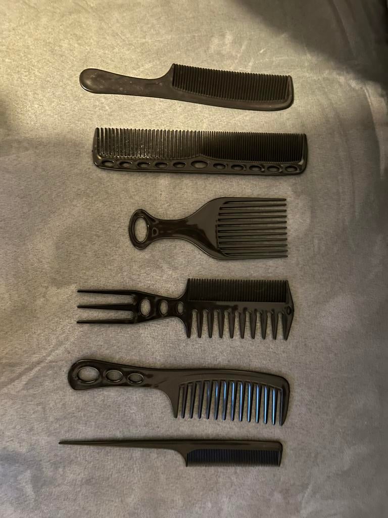 Haren kam set 6 stuks, Ophalen, Nieuw, Kam of Borstel