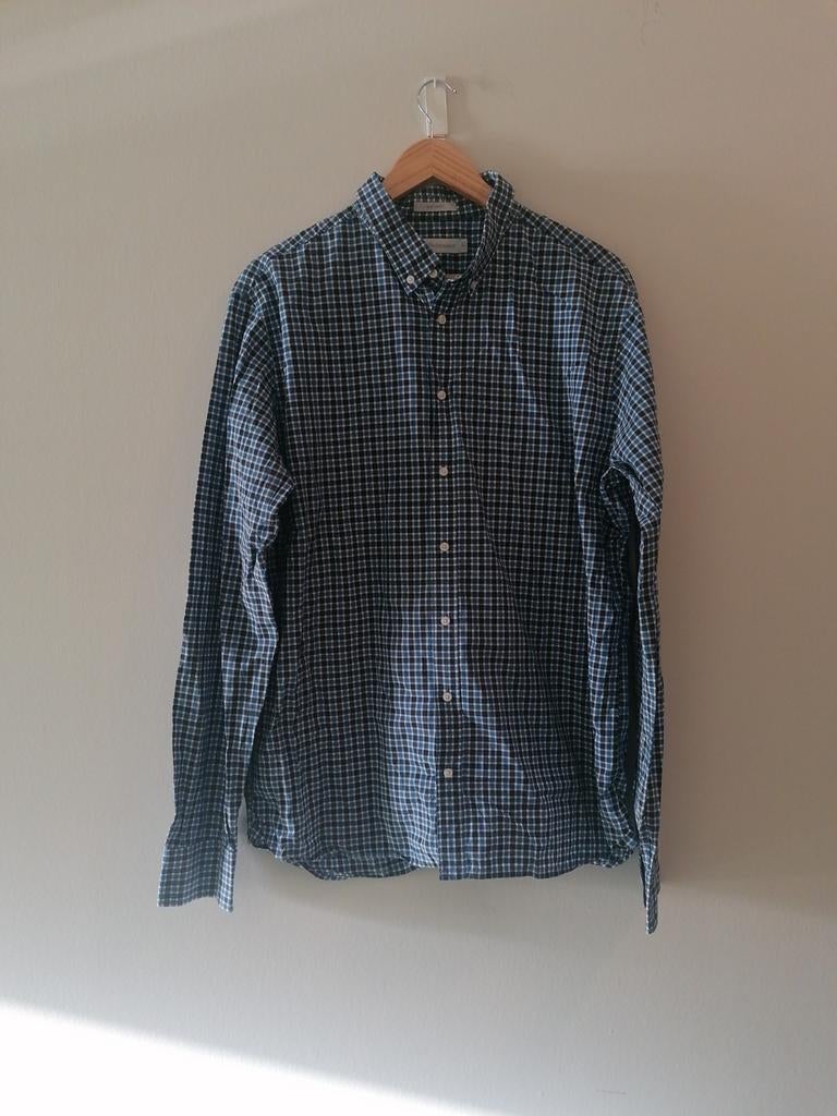 Peak Performance geruite blouse - XXL, Kleding | Heren, Ophalen of Verzenden, Zo goed als nieuw, Overige halswijdtes, Peak Performance