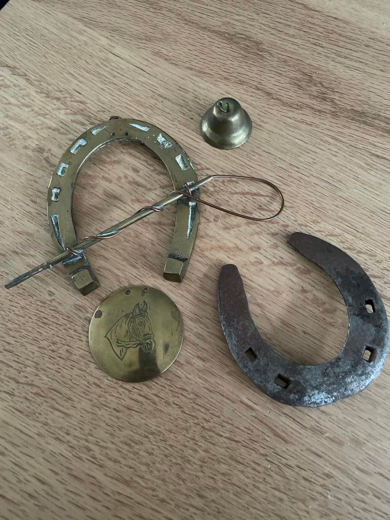 Oude Hoefijzers en Paardendecoratie, Antiek en Kunst, Ophalen of Verzenden