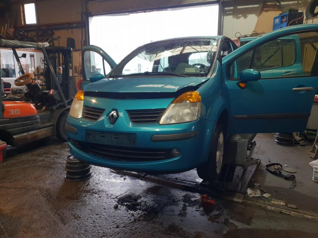 RENAULT MODUS VOORBUMPER +MOTORKAP +VOORSCHERMEN  BJ 2005, Gebruikt, -, Voor, -