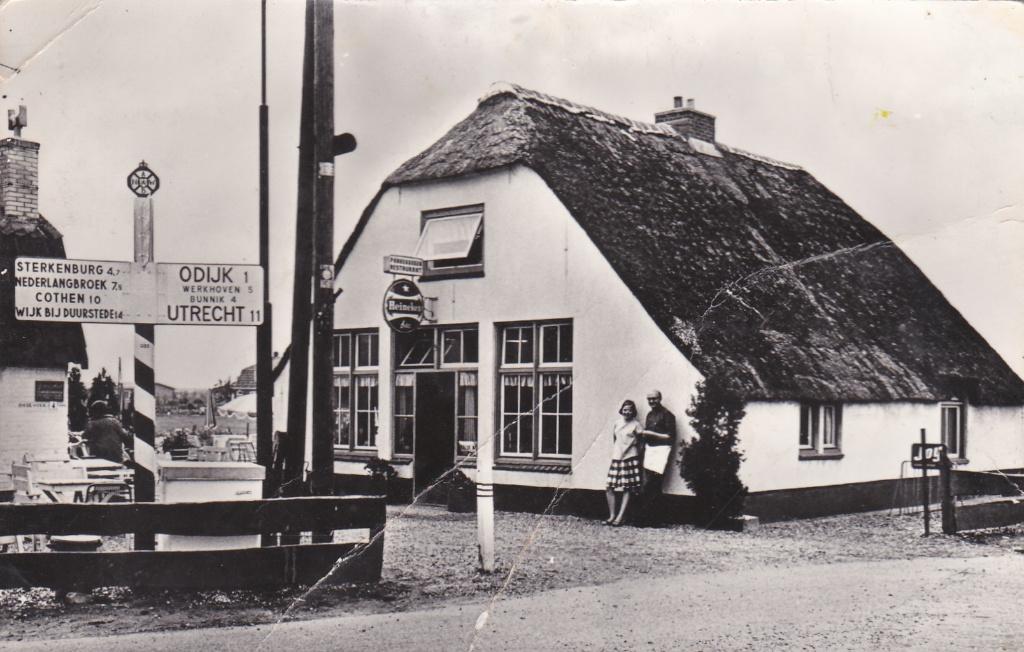 18022 Pannekoek restaurant Mijntje Zeist 1966 Utrecht, Verzenden, 1960 tot 1980, Gelopen, Utrecht
