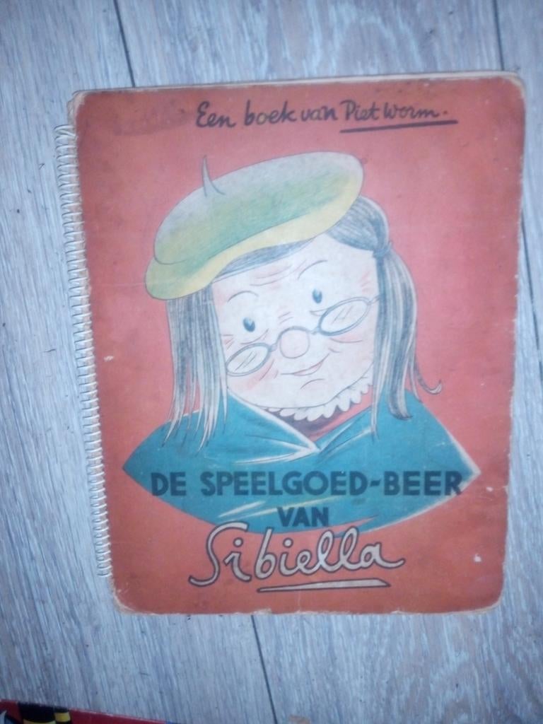De Speelgoed-Beer van Sibiella - Piet Worm, Ophalen of Verzenden, Gelezen, Piet Worm, Prentenboek