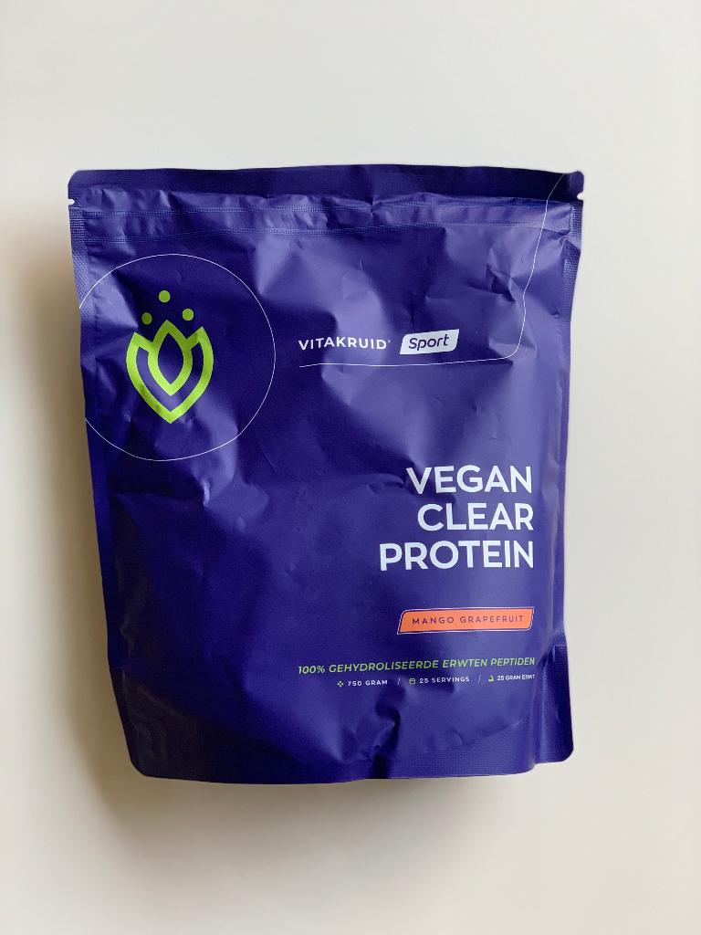 Vitakruid Proteine Poeder Mango Grapefruit Smaak Vegan, Sport en Fitness, Gezondheidsproducten en Wellness, Ophalen, Nieuw, Poeder of Drank