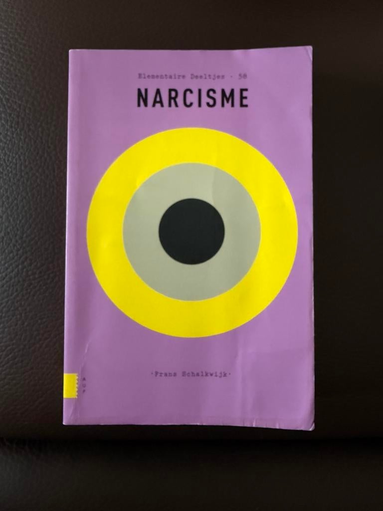 Frans Schalkwijk - Narcisme, Ophalen of Verzenden, Zo goed als nieuw, Frans Schalkwijk