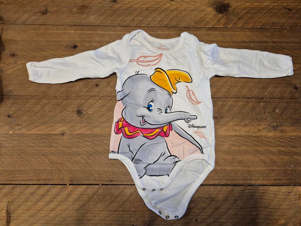 Disneyland Parijs Disney romper Dumbo de olifant 18 maanden, Disney, Nacht- of Onderkleding, Jongetje of Meisje, Ophalen of Verzenden