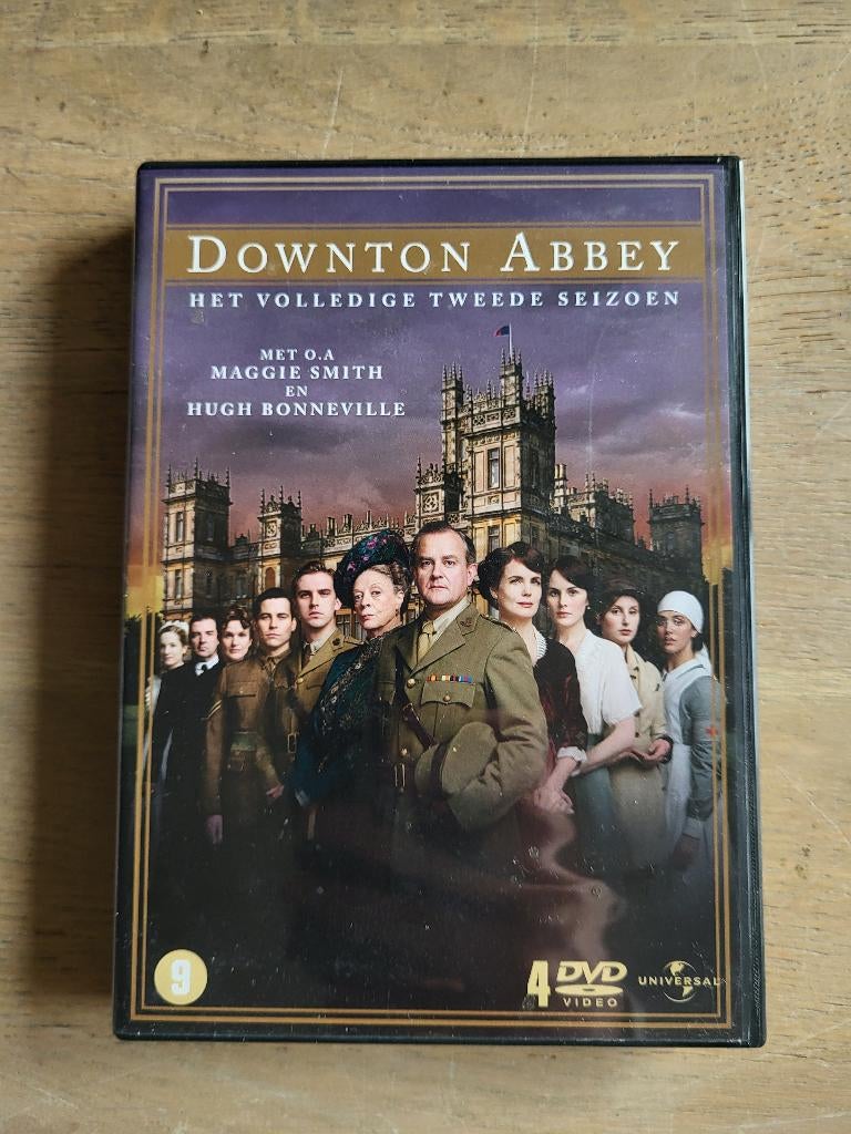 DVD Downton Abbey het volledige 2e seizoen NL ondertiteld, Vanaf 9 jaar, Ophalen of Verzenden, Zo goed als nieuw, Drama