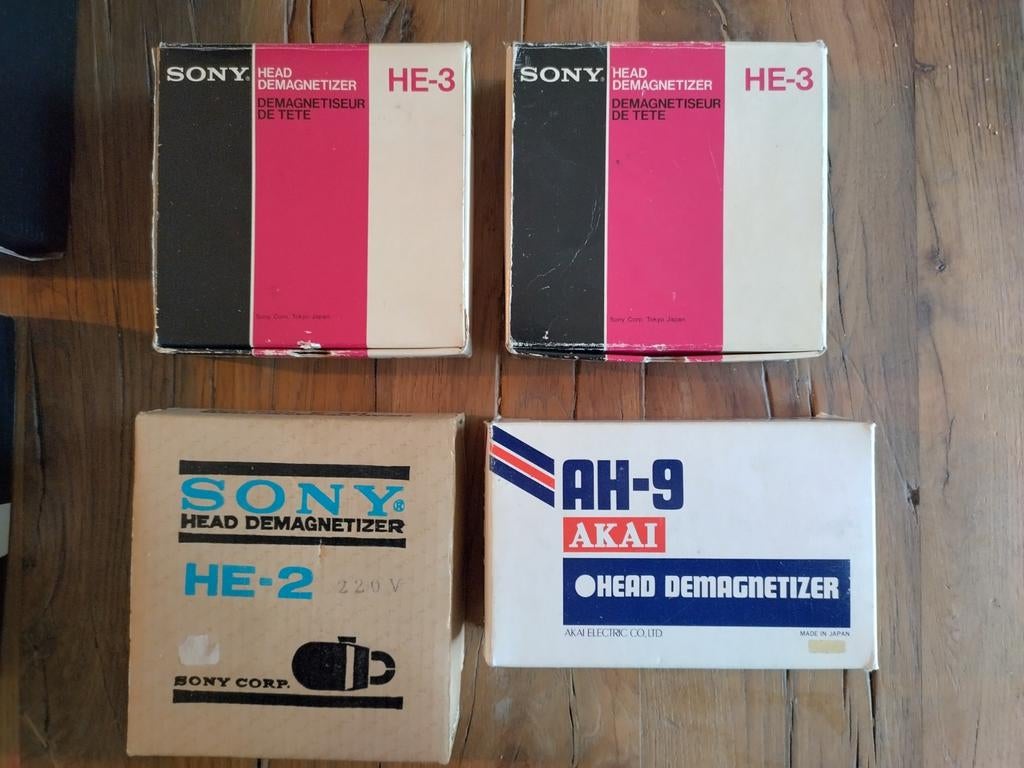Sony of Akai head demagnitizers te koop, Ophalen of Verzenden, Gelijkstroom, Wagon, Overige merken