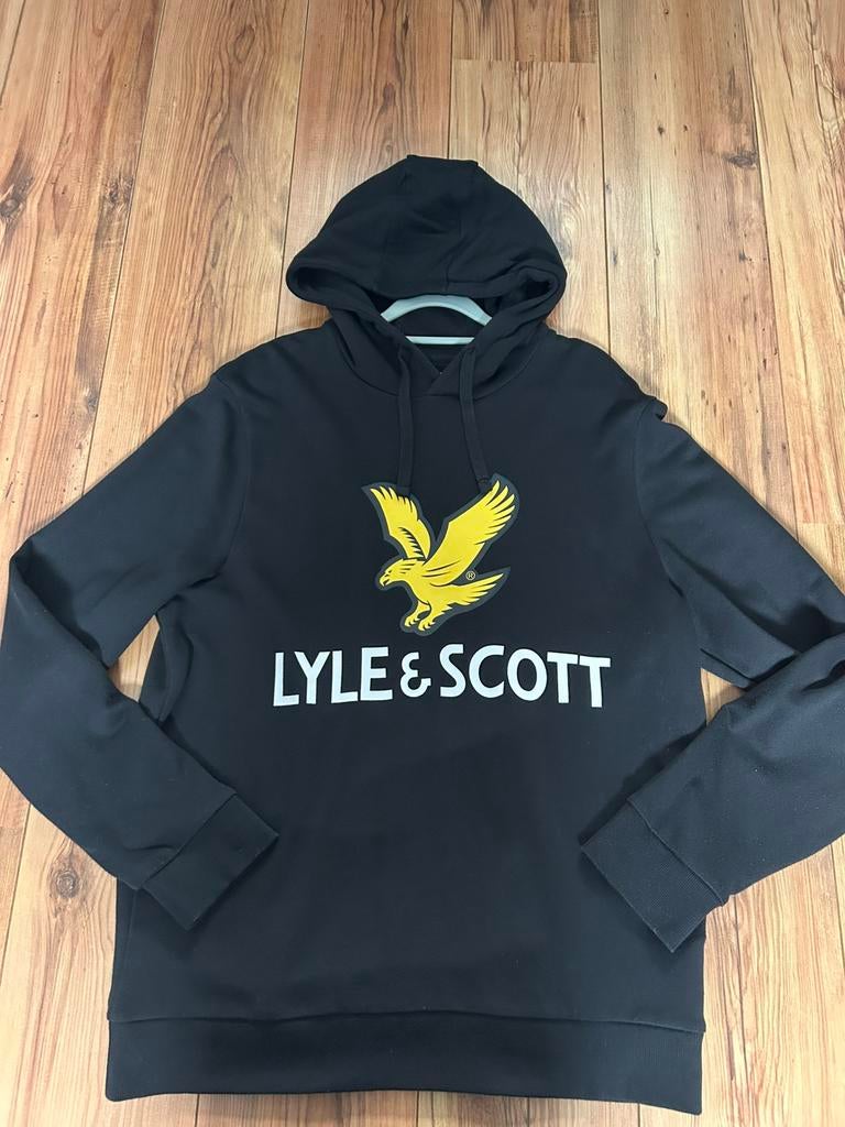 Lyle&Scott hoodie maat L., Ophalen of Verzenden, Zo goed als nieuw, Maat 52/54 (L), Zwart