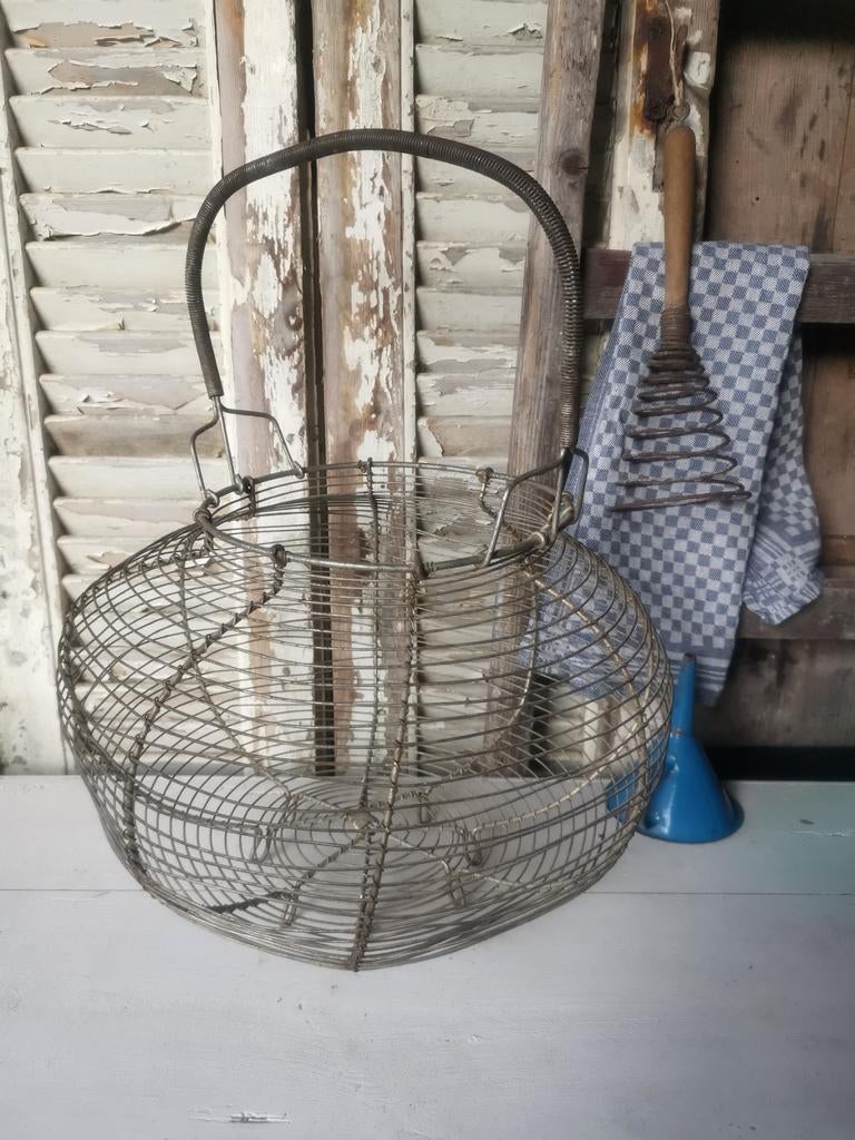 Brocante XXL eiermand, Ophalen of Verzenden
