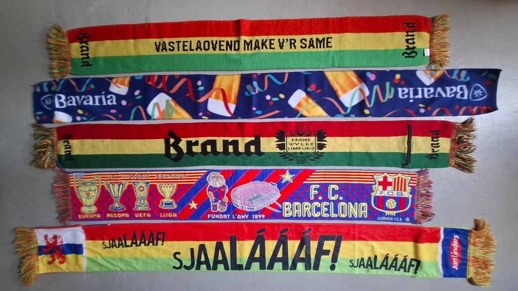 carnaval sjaal FC Barcelona vastelaovend, Ophalen of Verzenden, Zo goed als nieuw, Overige maten