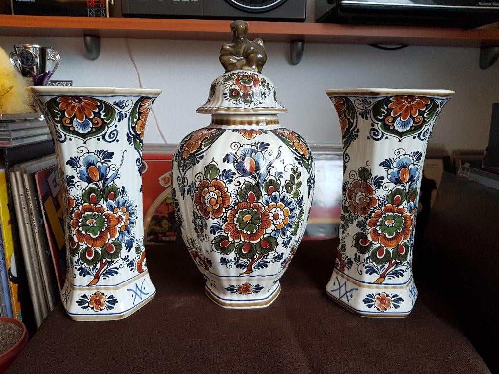 Kaststel Delfts Polychroom., Ophalen of Verzenden