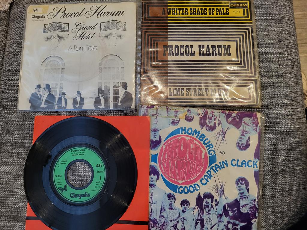Procol harum 7inch singles, Ophalen of Verzenden, Zo goed als nieuw, Pop