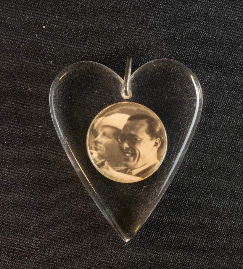 Hanger ketting 10 cent Wilhelmina & foto Juliana & Bernhard, Ophalen of Verzenden, Zilver, Nederland