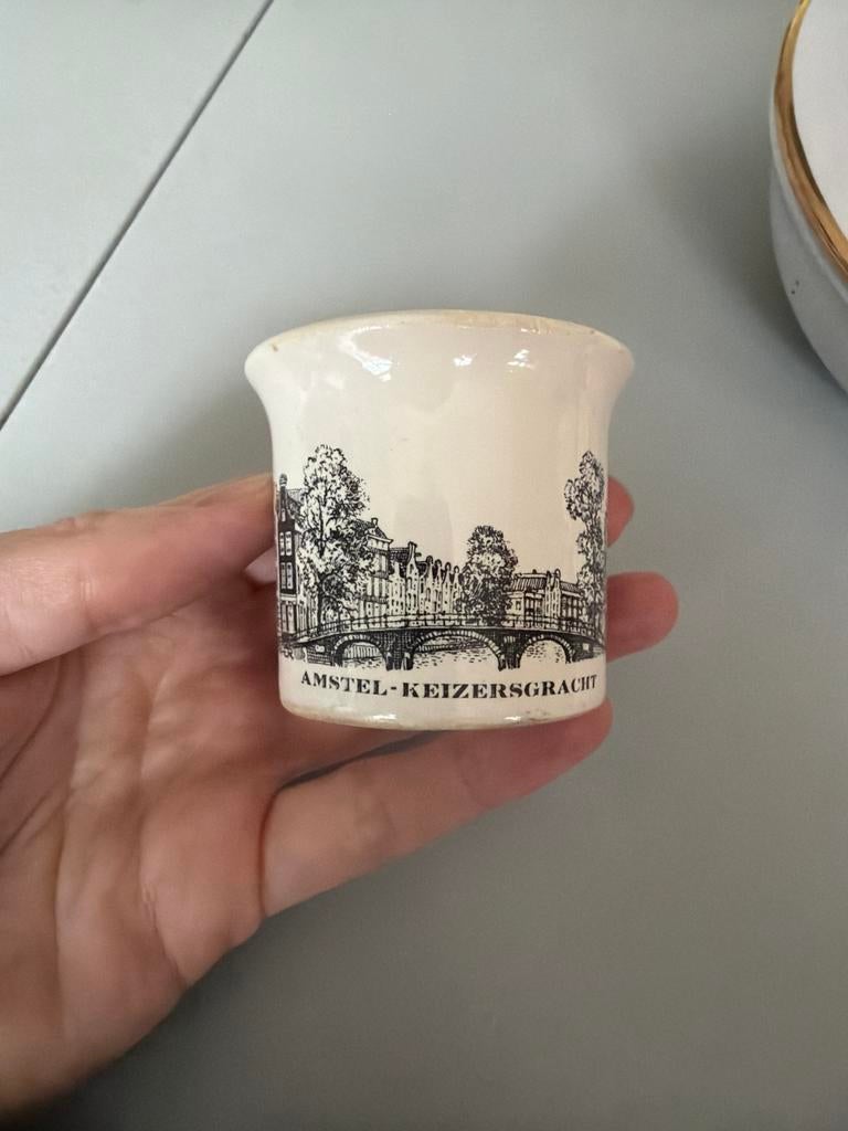 Vintage villeroy & boch eierdopje, Ophalen of Verzenden