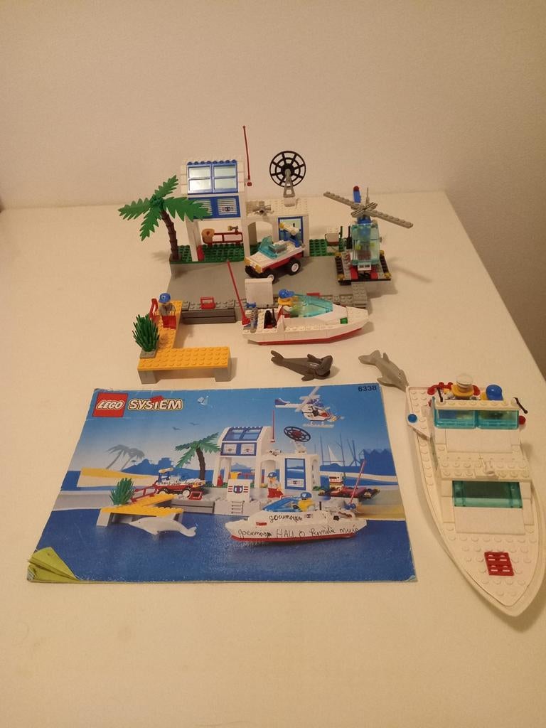LEGO System Hurricane Harbor & Cabin Cruiser, Kinderen en Baby's, Speelgoed | Duplo en Lego, Ophalen, Gebruikt, Complete set, Lego