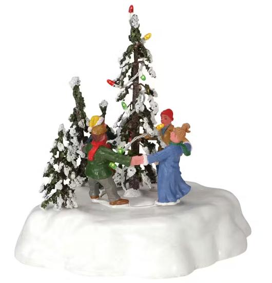 Lemax Merry Christmas Tree, Diversen, Kerst, Zo goed als nieuw, Verzenden