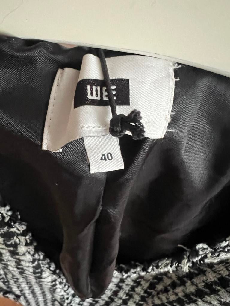 WE Fashion Misha Blazer - Maat 40, Maat 38/40 (M), Zwart, Ophalen of Verzenden, Zo goed als nieuw