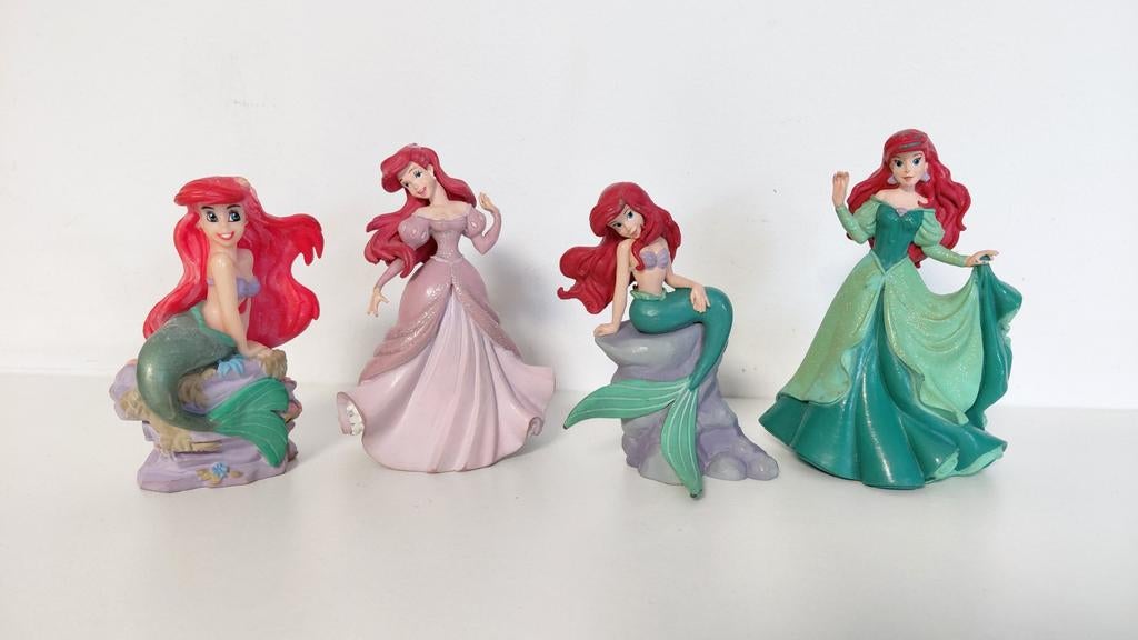 Ariel Disney poppetjes, Verzamelen, Poppetjes en Figuurtjes, Zo goed als nieuw, Ophalen of Verzenden