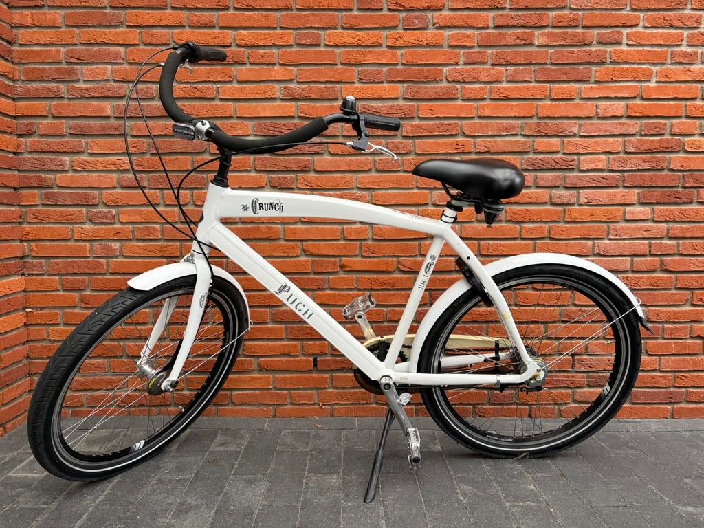 Puch 'Crunch', urban/beach cruiser (herenfiets), Fietsen en Brommers, Fietsen | Heren | Herenfietsen, Gebruikt, Versnellingen