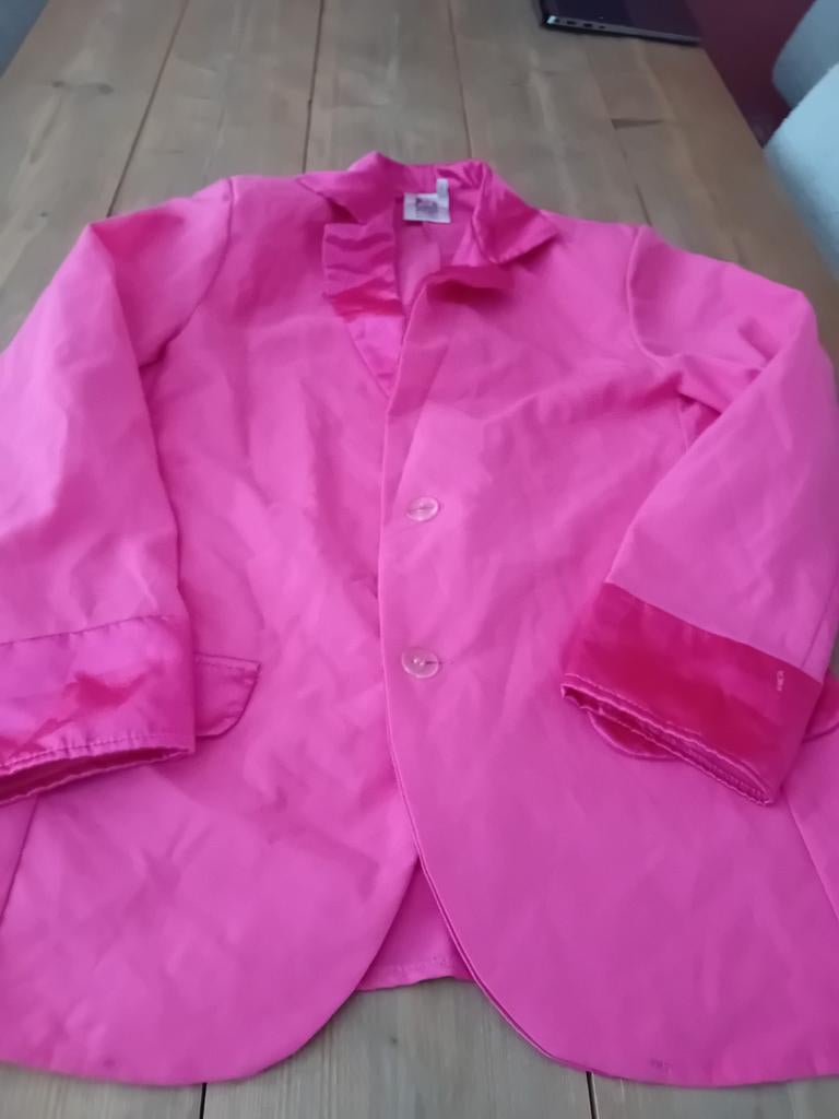 Colbert roze carnaval, Ophalen of Verzenden, Zo goed als nieuw, Roze