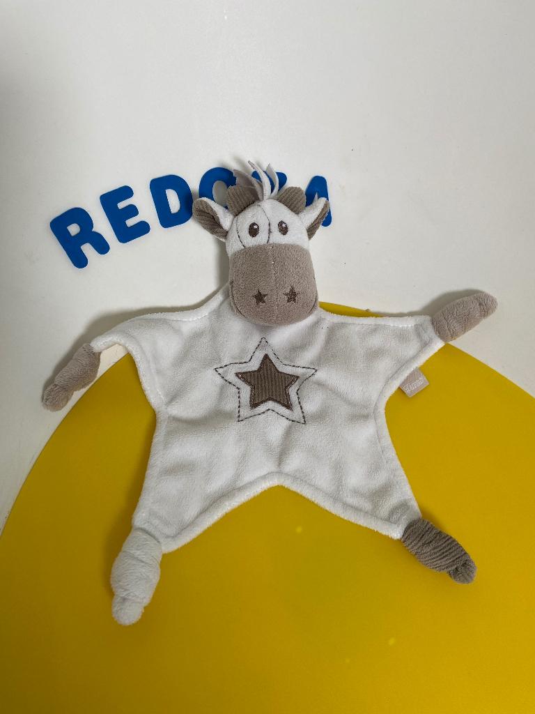 3956 tiamo giraffe doekje ster wit grijs, Ophalen of Verzenden, Zo goed als nieuw, Overige typen